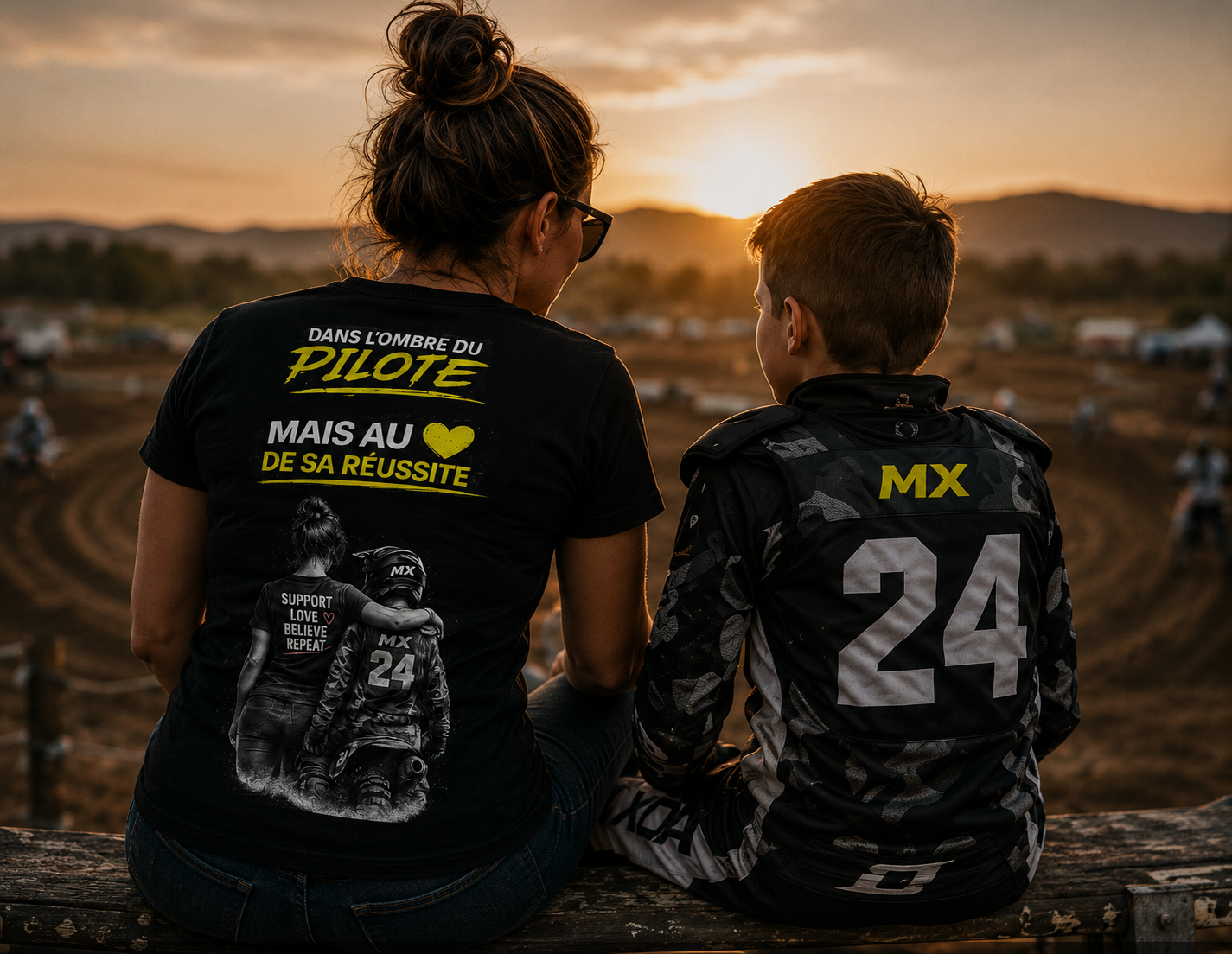 T-shirt MX MOM – Dans l’ombre… mais jamais invisible