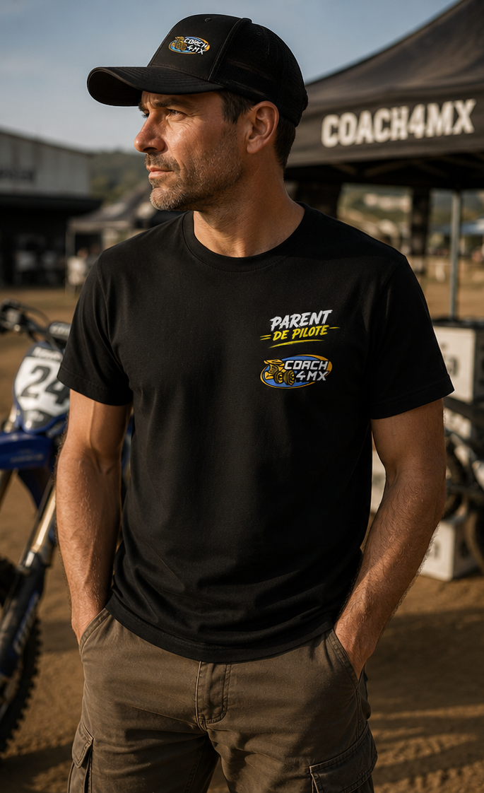 T-SHIRT PARENT DE PILOTE — COACH4MX